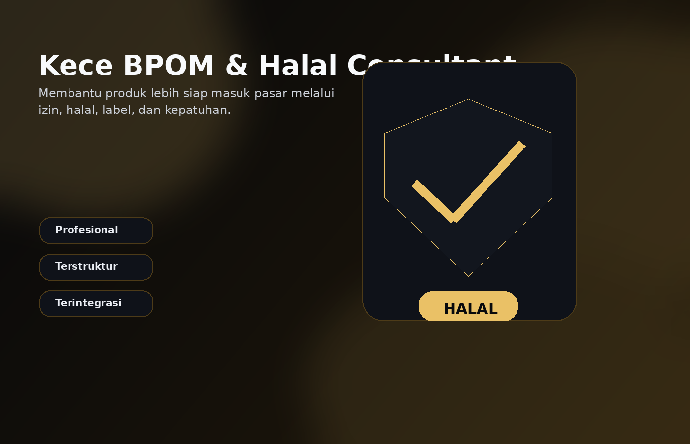 Kece BPOM & Halal Consultant