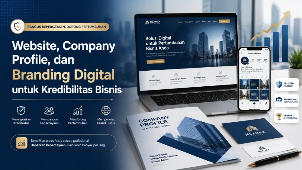 Website, Company Profile, dan Branding Digital untuk Kredibilitas Bisnis
