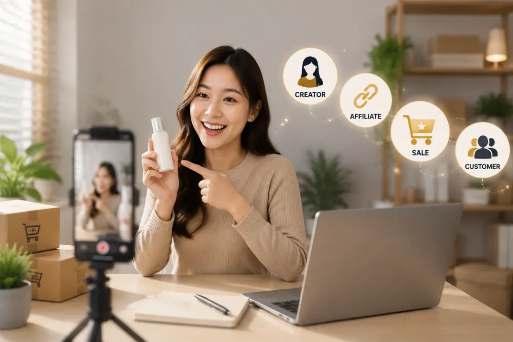 Affiliate dan Creator Commerce sebagai Jalur Penjualan Modern